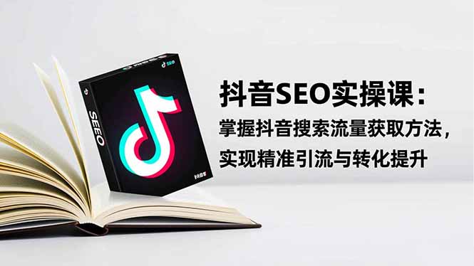 抖音SEO实战引流课:掌握抖音搜索流量获取方法,实现精准引流与转化提升-丰收创业